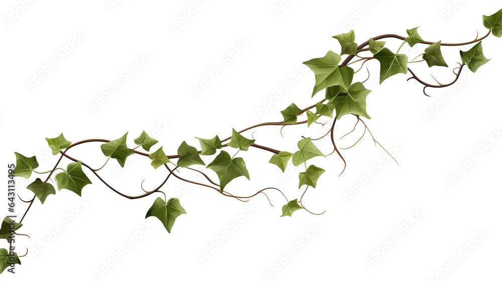 Ivy, ivy branches and ivy tendril Ivy, ivy branches and ivy tendril