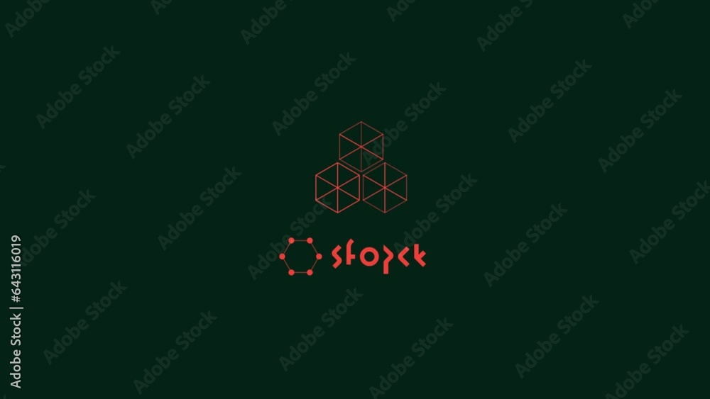 Animated abstract interface element on an alpha channel. Animated abstract interface element on an alpha channel.