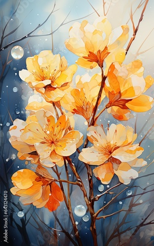 Wallpaper Mural Autumn nature Torontodigital.ca