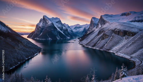 fjord Landschaft  3 - 4 © DeMitoBella