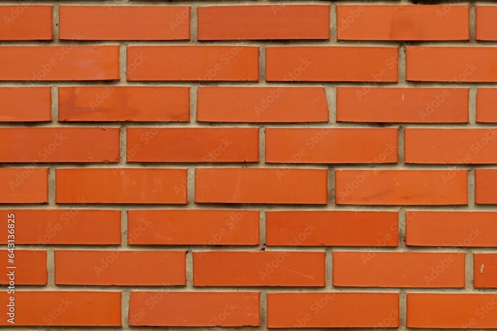 Obraz premium Background, texture brick wall, red brick