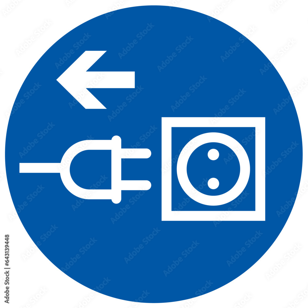 Machinery service instruction sign and labels Machinery service instruction sign and labels