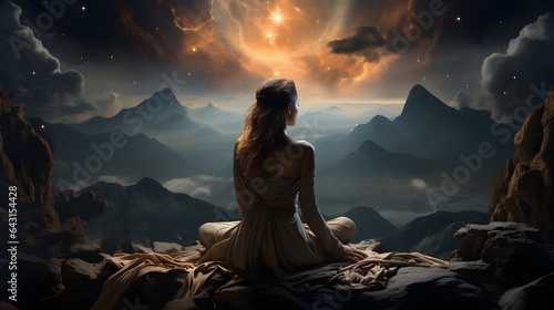 Moman meditations in the mountains