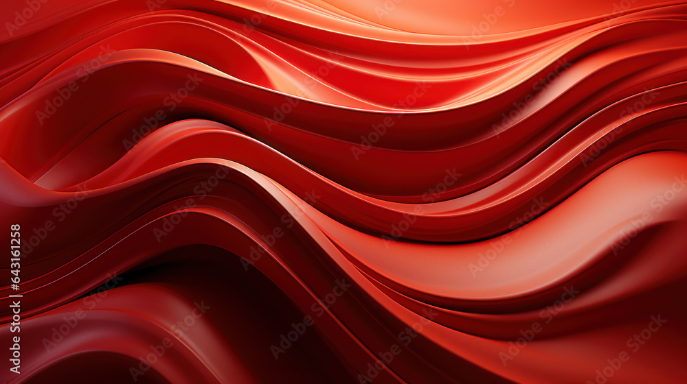 Vivid Red Symphony: Hyper-Detailed 3D Render of Abstract Red Background. Generative AI Vivid Red Symphony: Hyper-Detailed 3D Render of Abstract Red Background. Generative AI