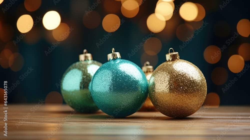 Christmas tree balls for Christmas tree closeup in blue and gold tones. Festive Christmas card, wallpaper for desktop. Christmas background Christmas tree balls for Christmas tree closeup in blue and gold tones. Festive Christmas card, wallpaper for desktop. Christmas background