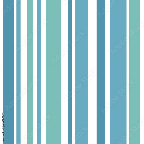 Cute Seamless vector background fabric pattern strips balance geometric stripe patterns white blue sky color tone stripes different size design sea summer party strip wallpaper hot tone color.