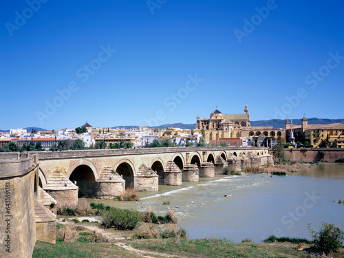 The bridge in Cordoba crossing the Guadalquivir river photo