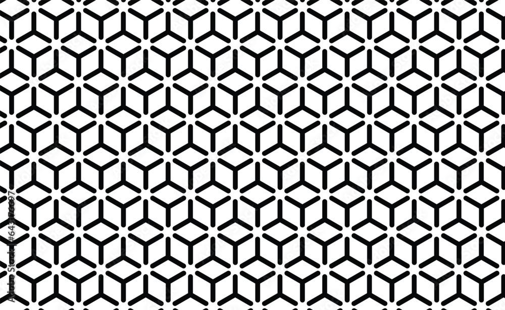 Fototapeta premium Abstract seamless and line pattern design background for fabric print.