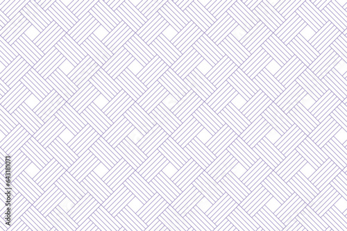 Geometric criss-cross woven with soft gray line color vector waving seamless texture. Transparent background.seamless ornamental vector patterns and swatches. White and grey geometric oriental backgro