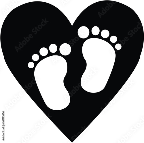 Baby foots, Baby feets On white background SVG, PNG, JPEG, EPS FILES