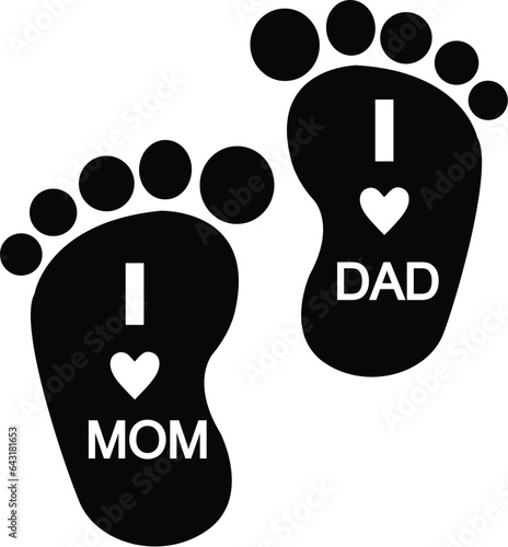 Baby foots, Baby feets On white background SVG, PNG, JPEG, EPS FILES