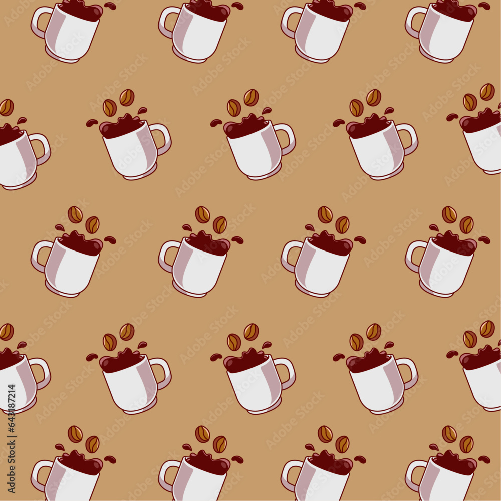 vectorized coffee pattern, coffee vector, coffee pattern, coffee illustration, coffee icon, coffee, tea, breakfast, colorful coffee vectorized coffee pattern, coffee vector, coffee pattern, coffee illustration, coffee icon, coffee, tea, breakfast, colorful coffee