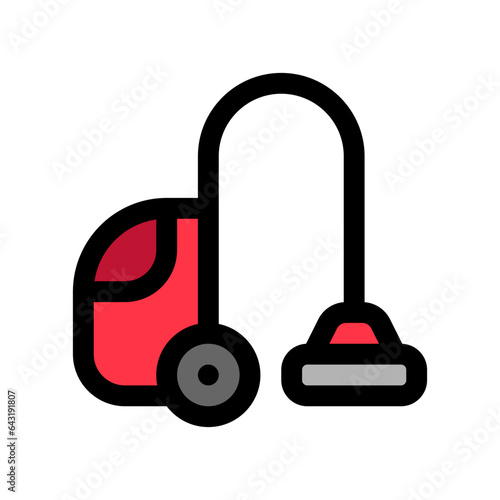 Editable vacuum cleaner vector icon. Part of a big icon set family. Perfect for web and app interfaces, presentations, infographics, etc