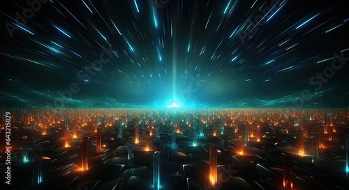scifi lighting abstract background, in the style of high speed sync © Ирина Малышкина