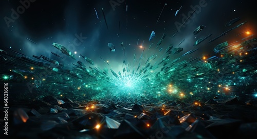scifi lighting abstract background, in the style of high speed sync © Ирина Малышкина