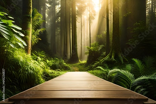 footpath in the forest © MuhammadAshir