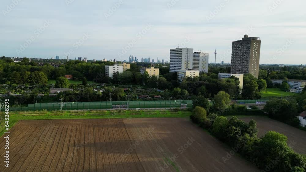 Luftaufnahme Frankfurt Frankfurter Berg Luftaufnahme Frankfurt Frankfurter Berg