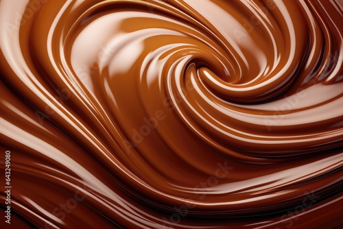 Background of Chocolate Sauce