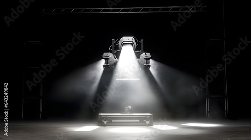 Background of empty concert...