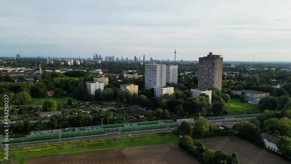 Luftaufnahme Frankfurt Frankfurter Berg Luftaufnahme Frankfurt Frankfurter Berg