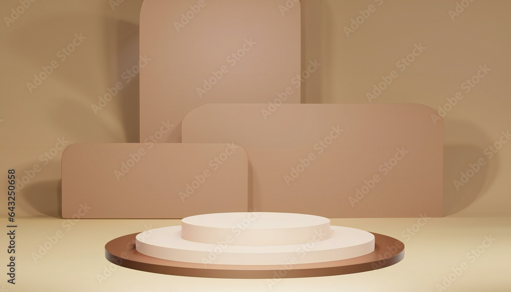 Empty minimal podium for product presentation, mockup, show cosmetic product display. Empty minimal podium for product presentation, mockup, show cosmetic product display.