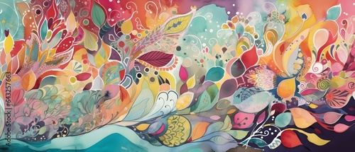 Colorful abstract backgroun...