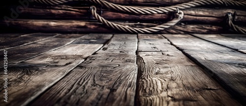 Wooden vintage brown floor ...