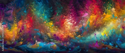Abstract background colorfu...