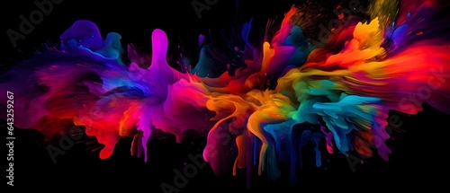 Abstract background colorfu...