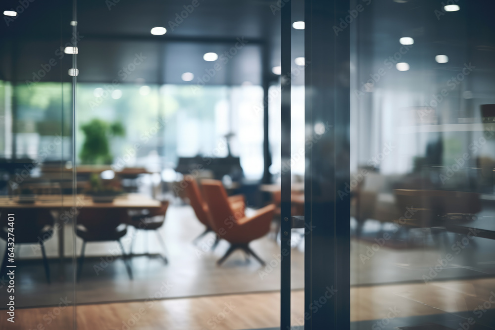 Blurred background featuring conference room with brightly colored chairs. Perfect for business, meetings, and corporate settings. Blurred background featuring conference room with brightly colored chairs. Perfect for business, meetings, and corporate settings.
