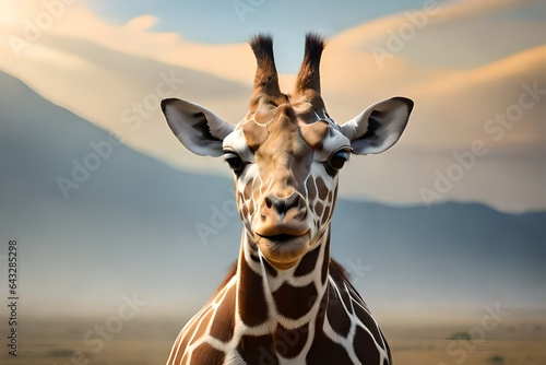 giraffe in the sun © stock contributor 