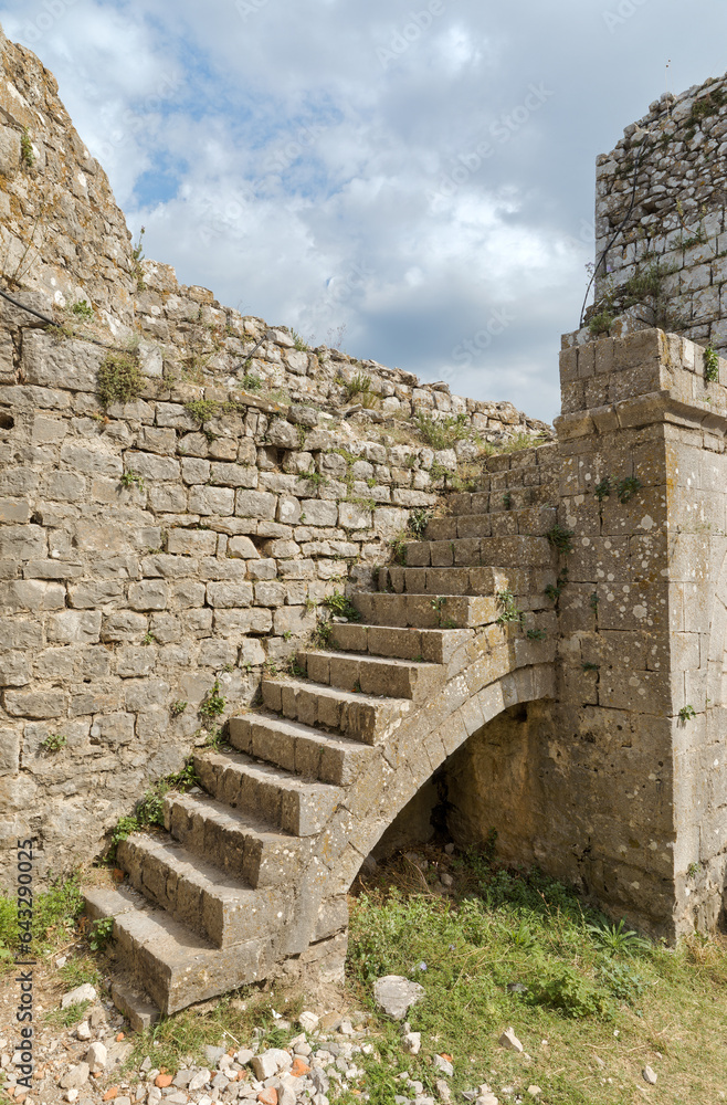 Rosafa Fortress Detail in Skadar, Albania