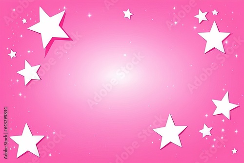 pink stars with space backgroundpink stars with space backgroundstars background for your design photo