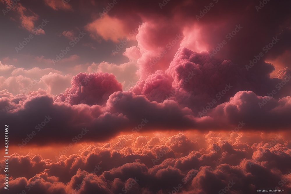 3 d illustration of the sky with clouds3 d illustration of the sky with clouds3 d illustration of clouds with clouds in the sky
