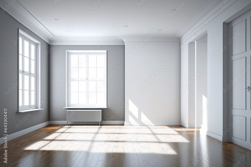 empty room interior designers. Generative AI empty room interior designers. Generative AI