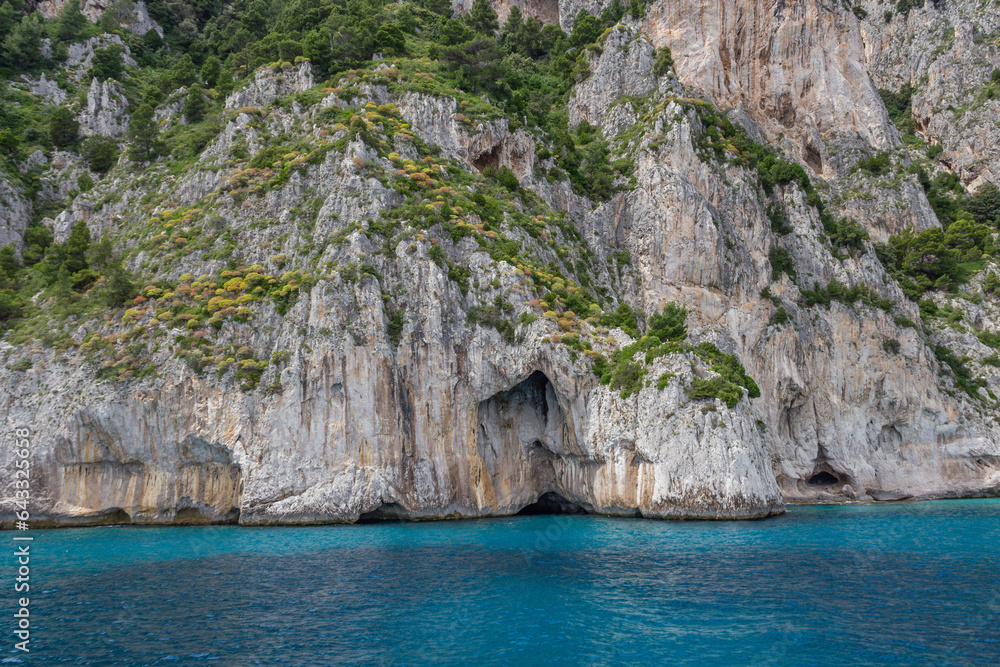 Küstenlandschaft von Capri, Italien,