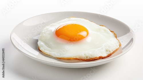 Picture of cooked scrambled eggs with golden yolk and crispy edges.