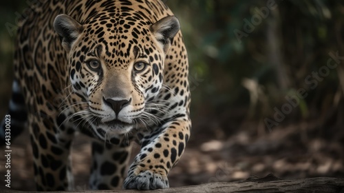 Jaguar (Panthera onca) in the wild © John Martin