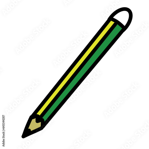 pencil and eraser