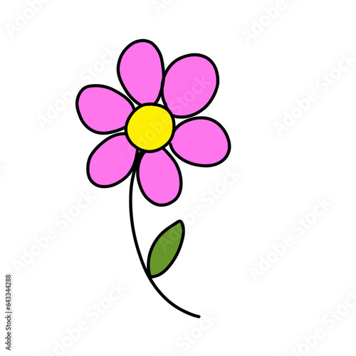 illustration of a flower