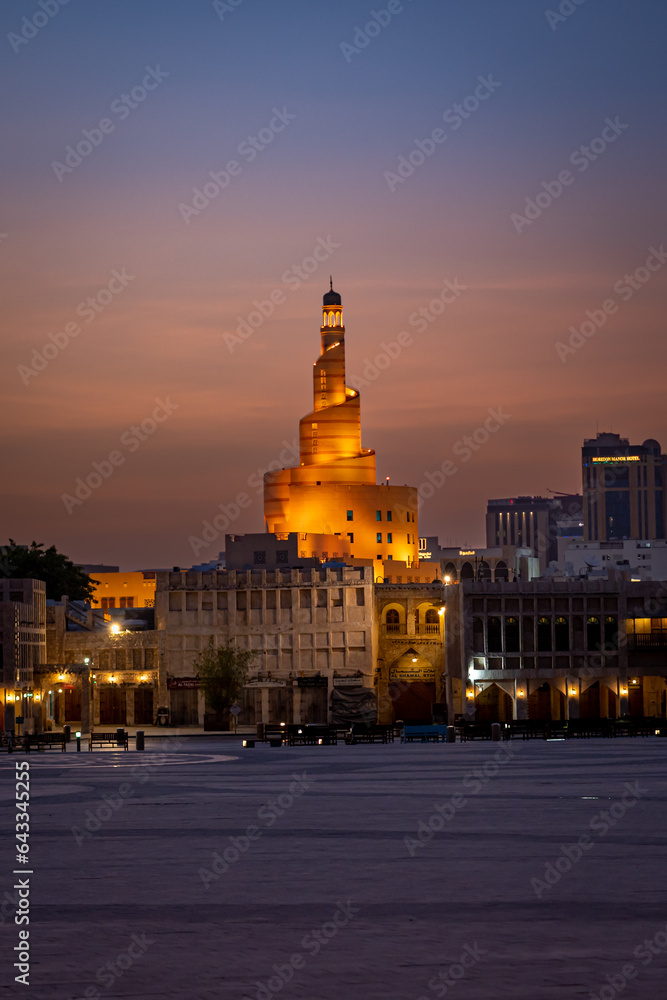 Doha Souq Waqif, Fanar Mosque 