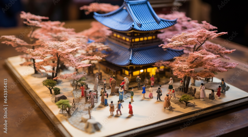 ガイドブックから飛ぶ出す3Dの日本を思わせる観光都市