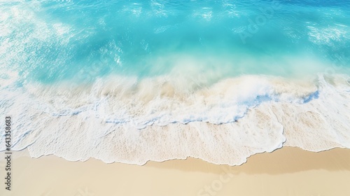 beach in the summer and sea background