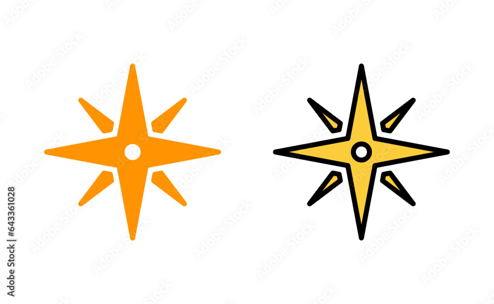 Compass icon set for web and mobile app. arrow compass icon sign and symbol Compass icon set for web and mobile app. arrow compass icon sign and symbol