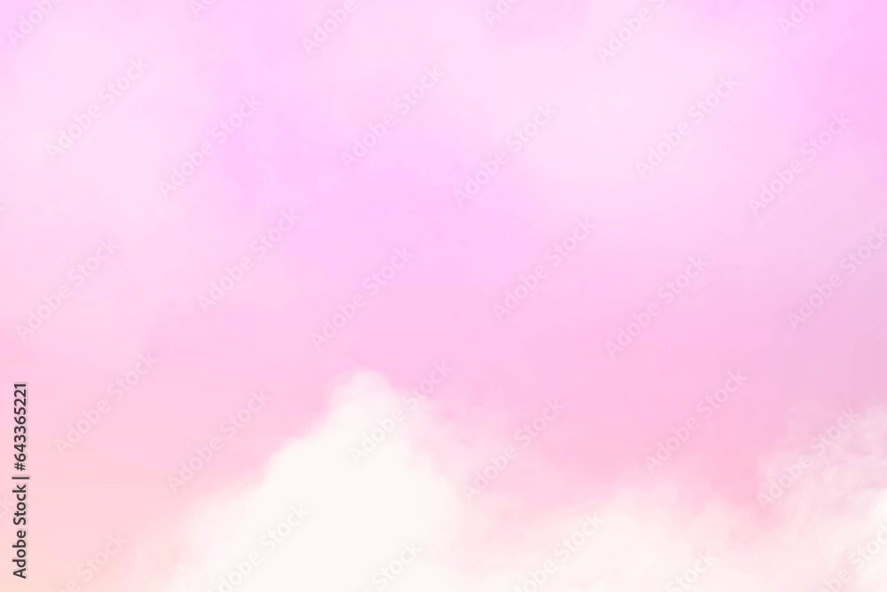 subtle background atmosphere sky pastel gradient pink colors combination white cloud faded softly