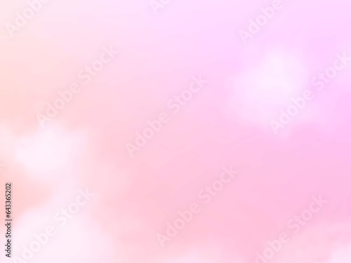 subtle background atmosphere sky pastel gradient pink colors combination white cloud faded softly