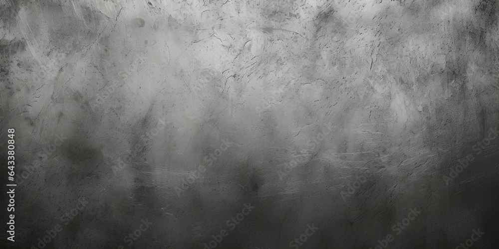 Black dark gray silver white abstract background for design. Ombre gradient. Noise rough grungy grain brushed metal effect. Matte shimmer. Wide Web banner. generative AI Black dark gray silver white abstract background for design. Ombre gradient. Noise rough grungy grain brushed metal effect. Matte shimmer. Wide Web banner. generative AI