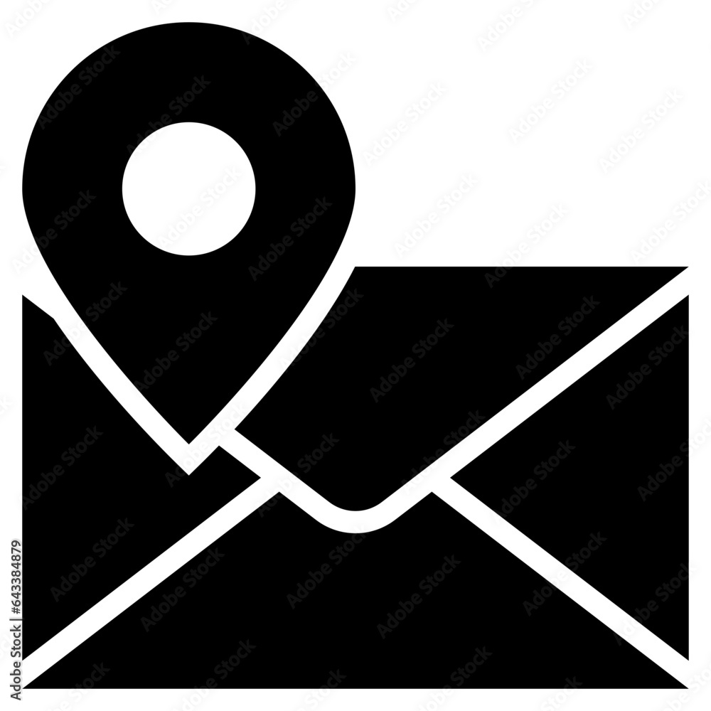 envelope contact gps pin address services solid glyph envelope contact gps pin address services solid glyph