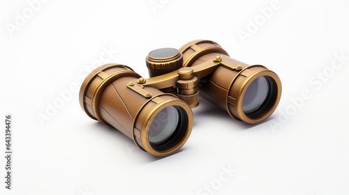 Black equipment metallic binoculars optics retro lens
