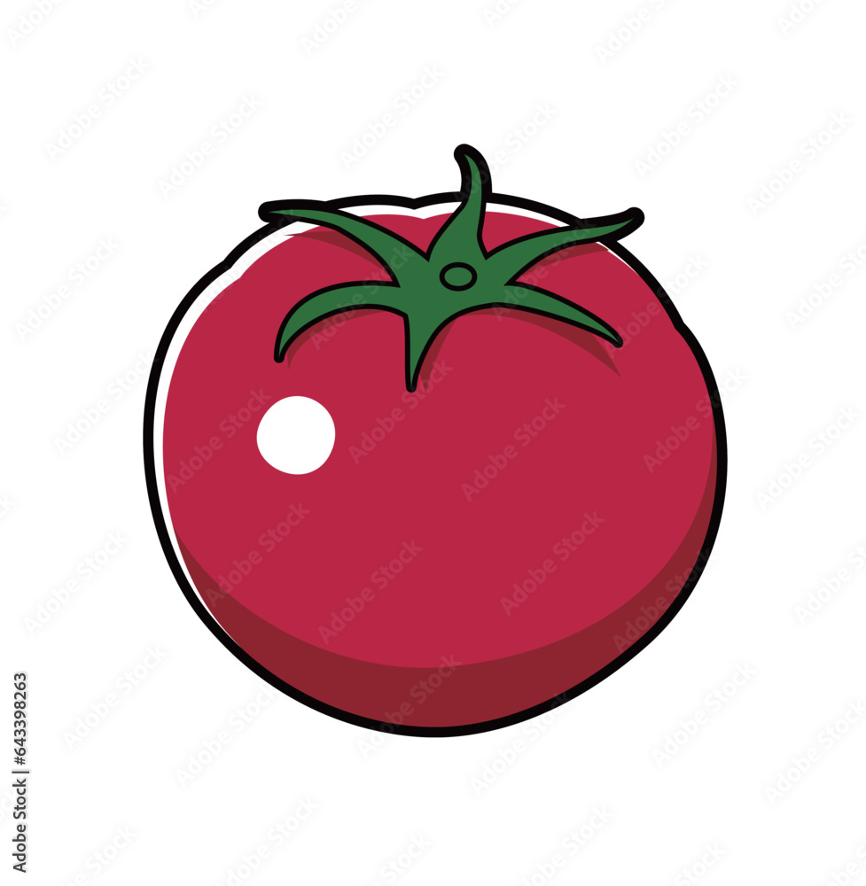 トマト　イラスト